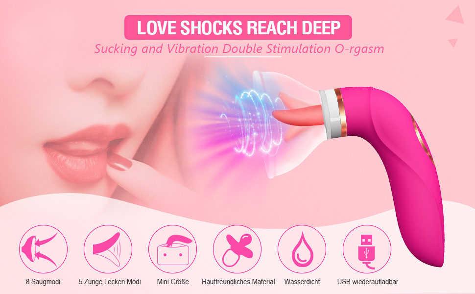 Sucking vibrator